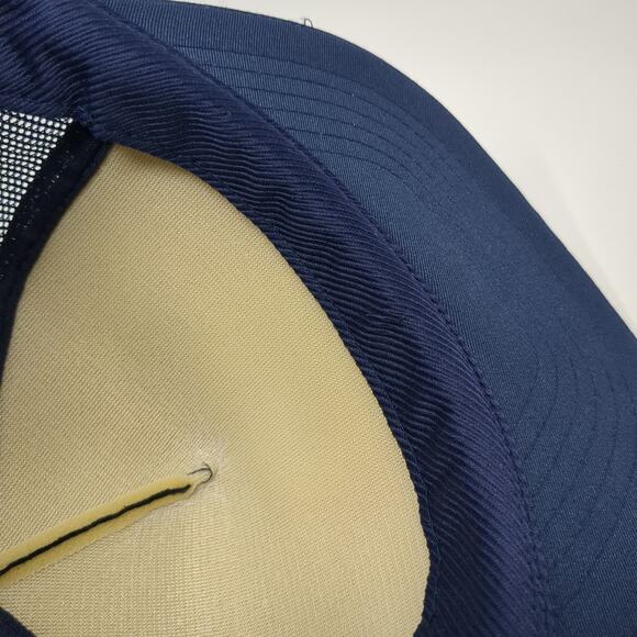 Idaho Steelhead & Salmon Unlimited Snapback Trucker Hat Blue L Mesh Back Topac - Picture 8 of 9